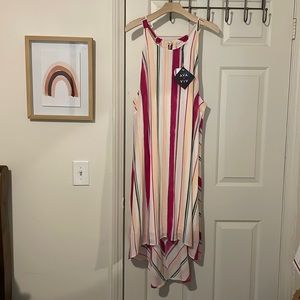 NWT Ava & Viv 2X striped dress